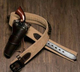 Latest Leather Belt Holster With Belt For All Revolvers
